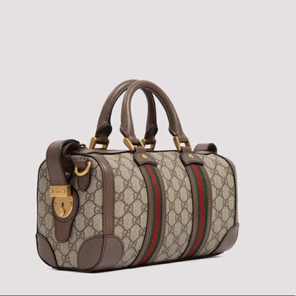 GG small duffle bag with Web - Picture 2 of 4